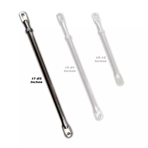open-road-stainless-steel-extension-arms-10in-15in-17in Open Road Stainless Steel Extension Arms (10in, 15in, 17in)